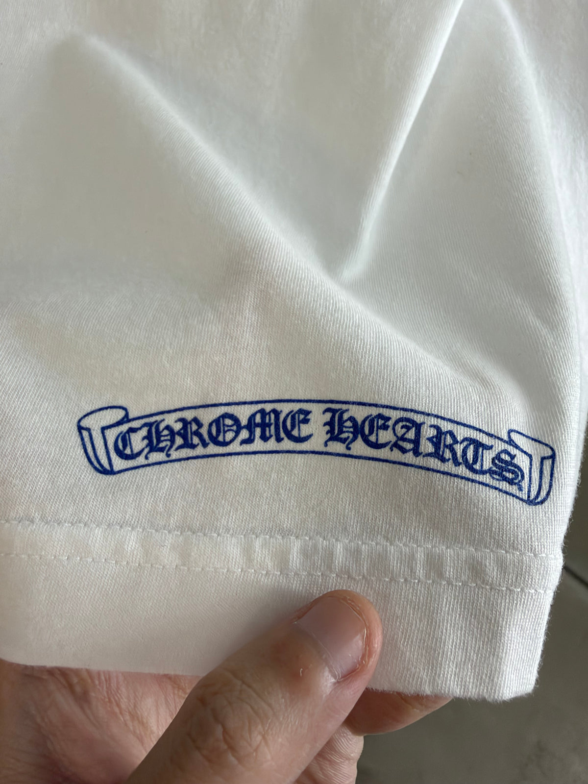 Chrome Hearts Neck Logo T-Shirt