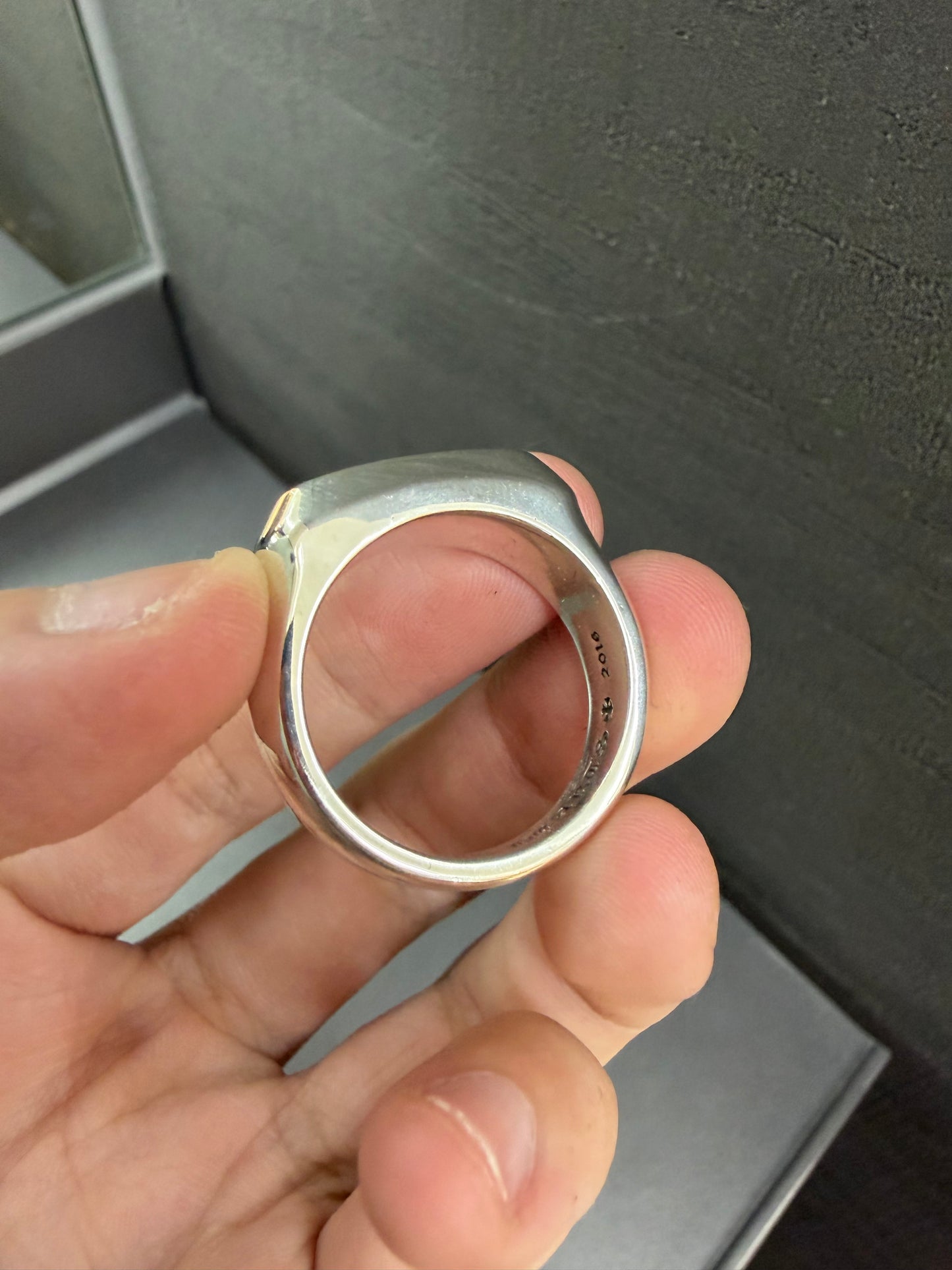 Chrome Hearts Lil PJ Triple Cross Ring