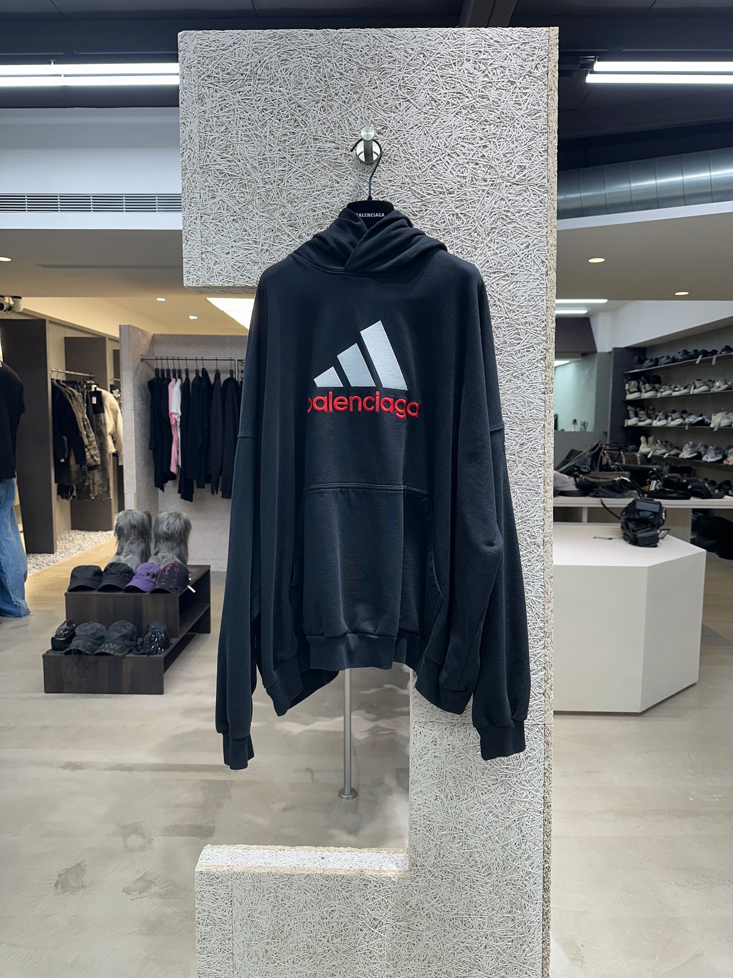 Balenciaga X Adidas Logo Hoodie