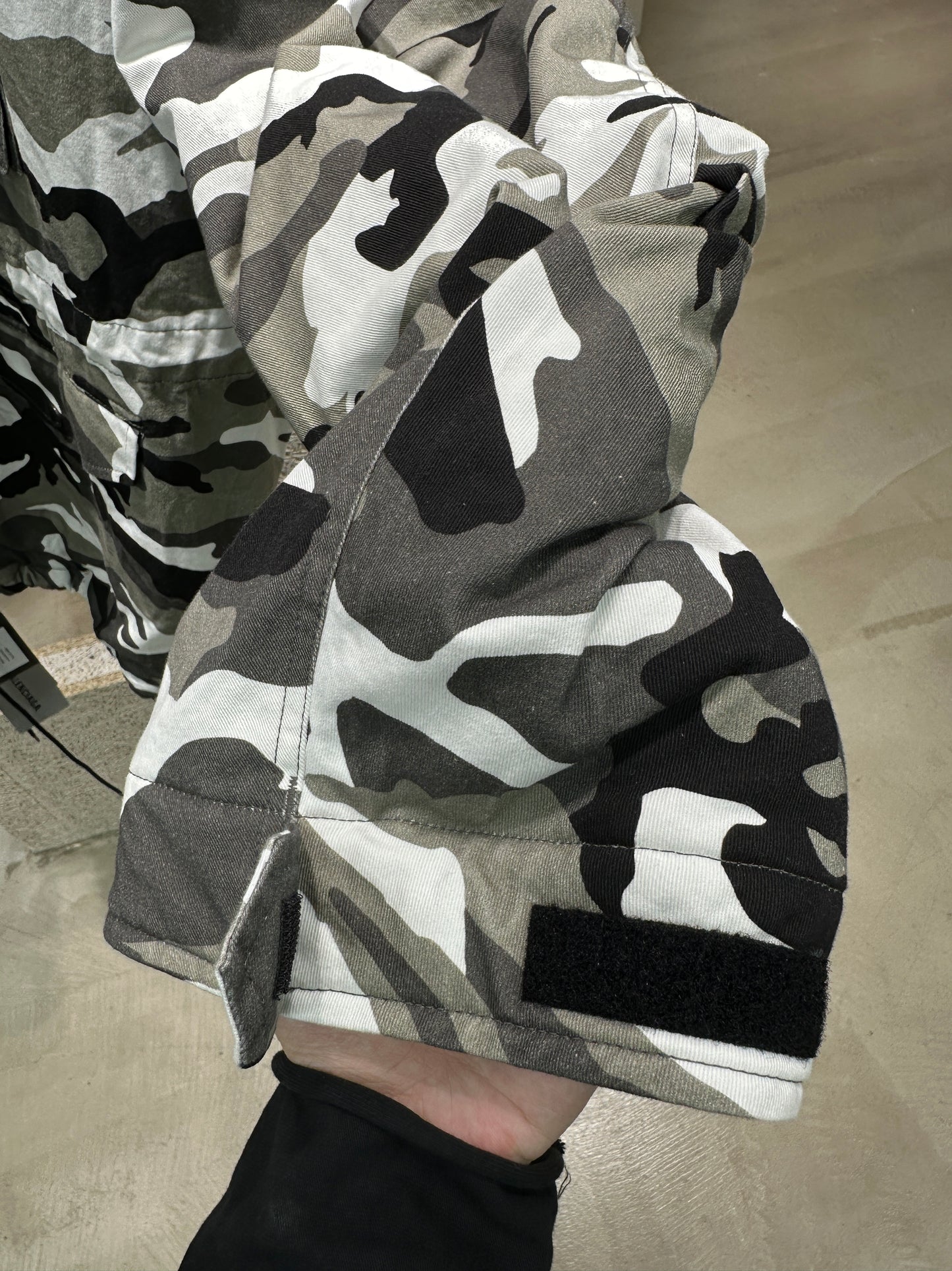 Balenciaga Snow Camo