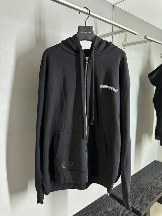 Chrome Hearts Scroll Logo Zip-up