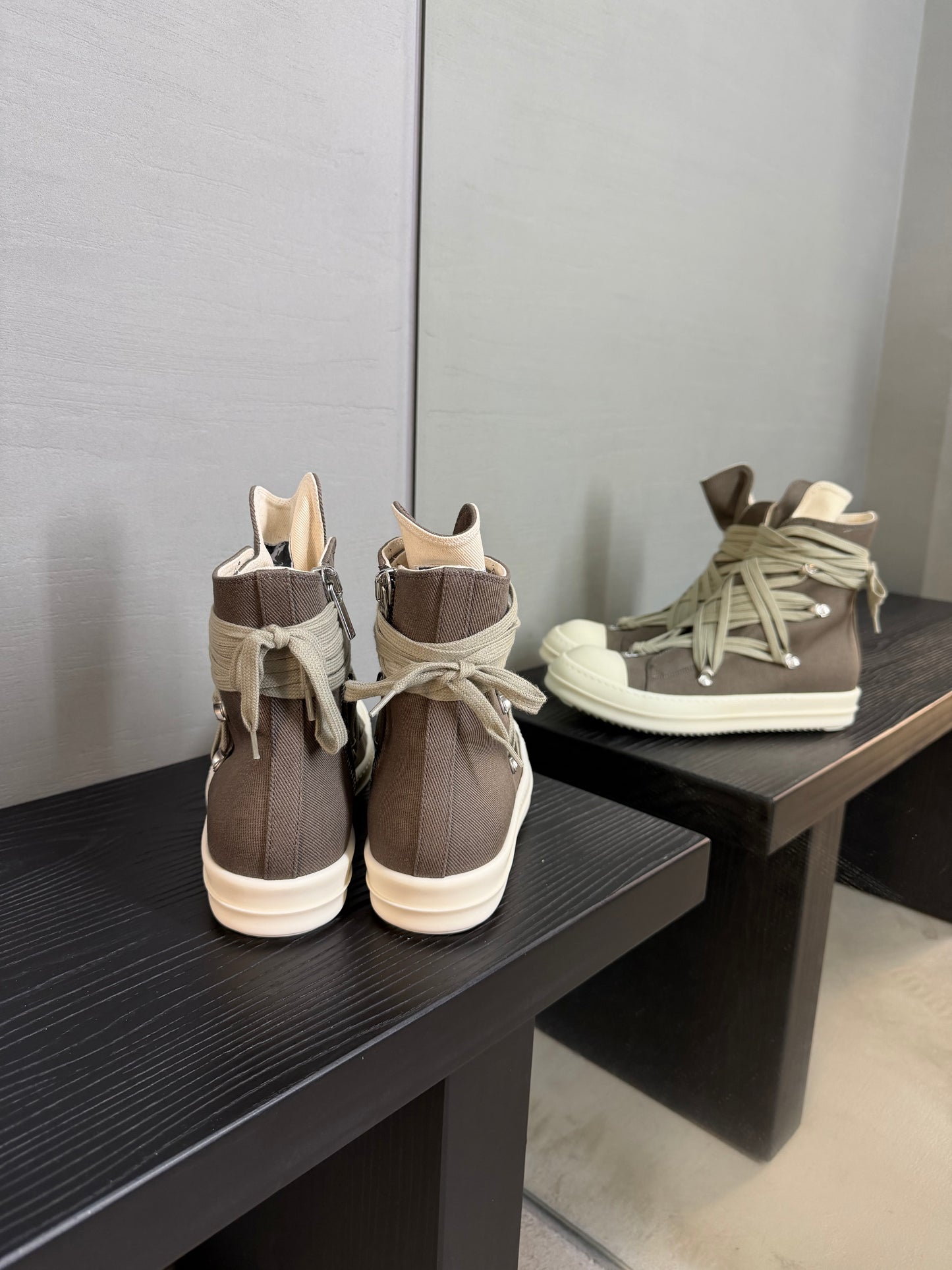 Rick Owens DRKSHDW Megalace Sneaks