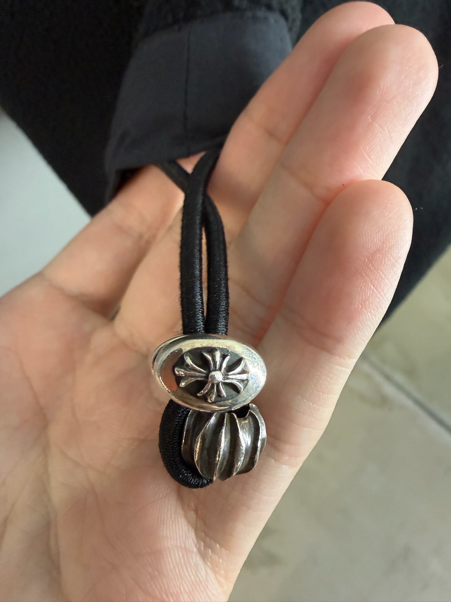 Chrome Hearts Half-zip Corduroy Pullover