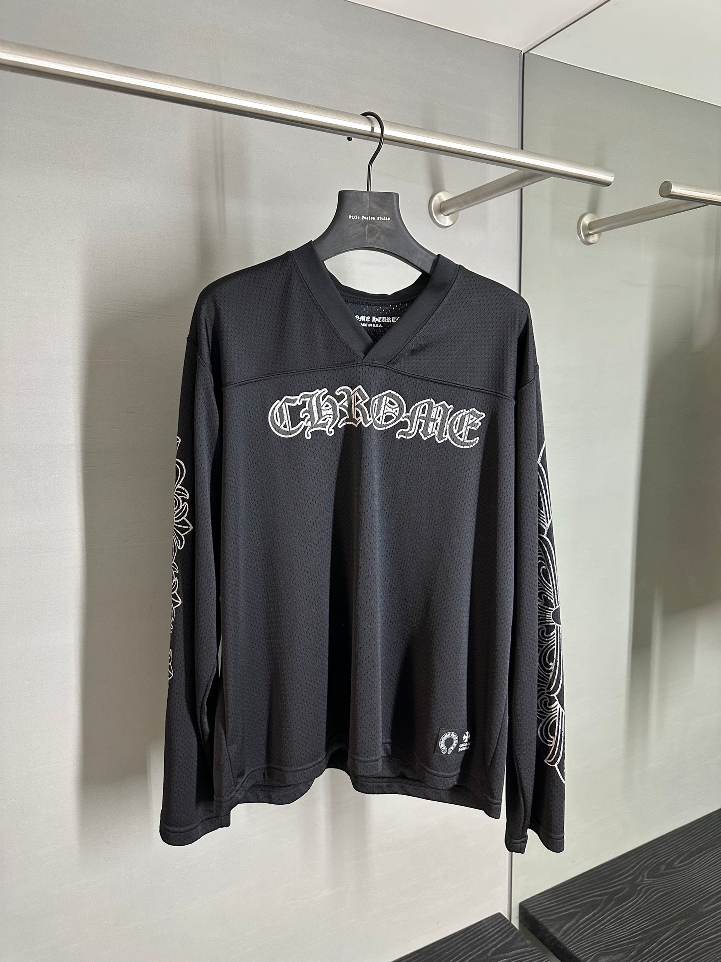 Chrome Hearts Mesh Long Sleeve Jersey