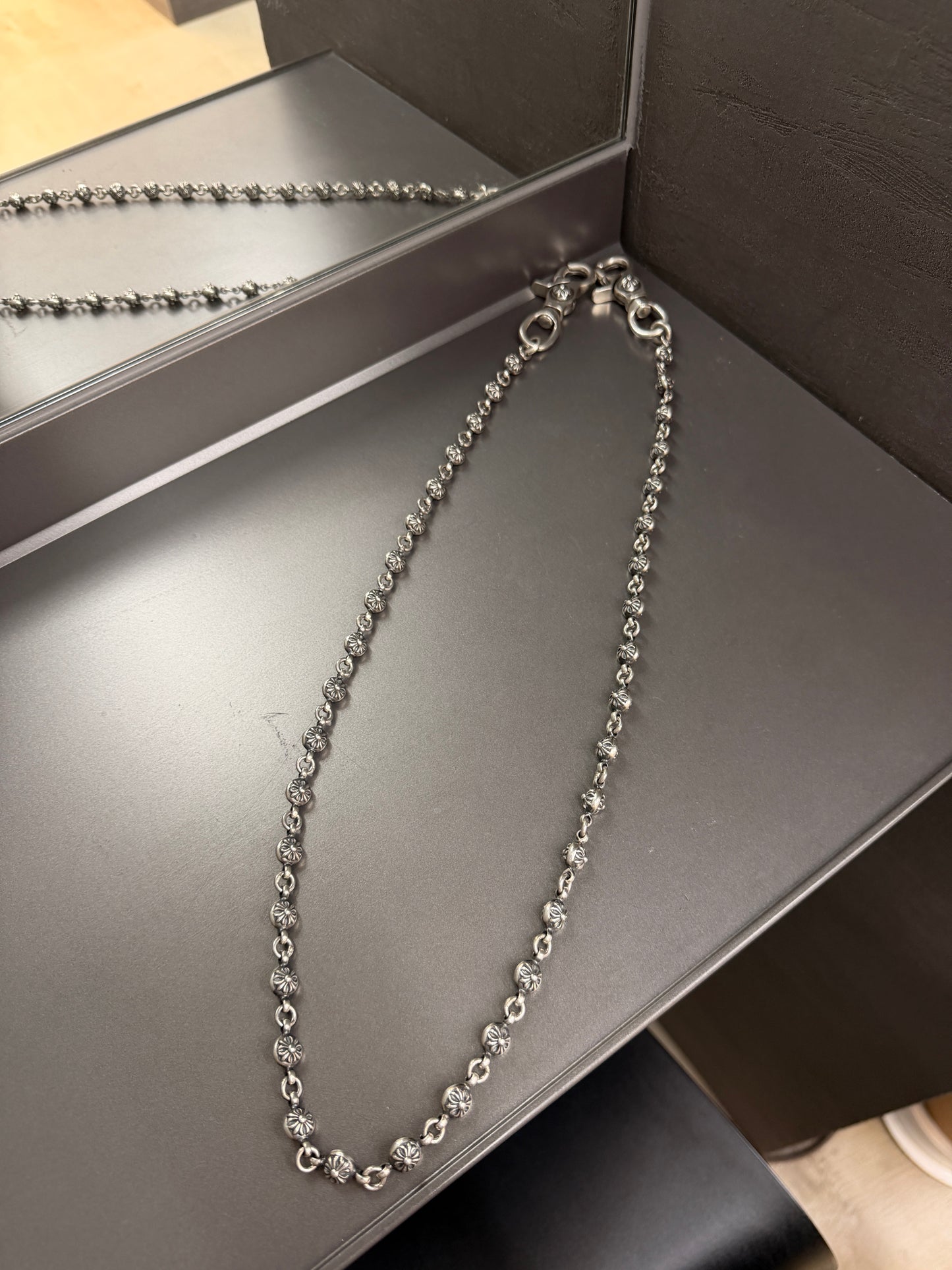 Chrome Hearts Cross Ball Extra Long Wallet Chain