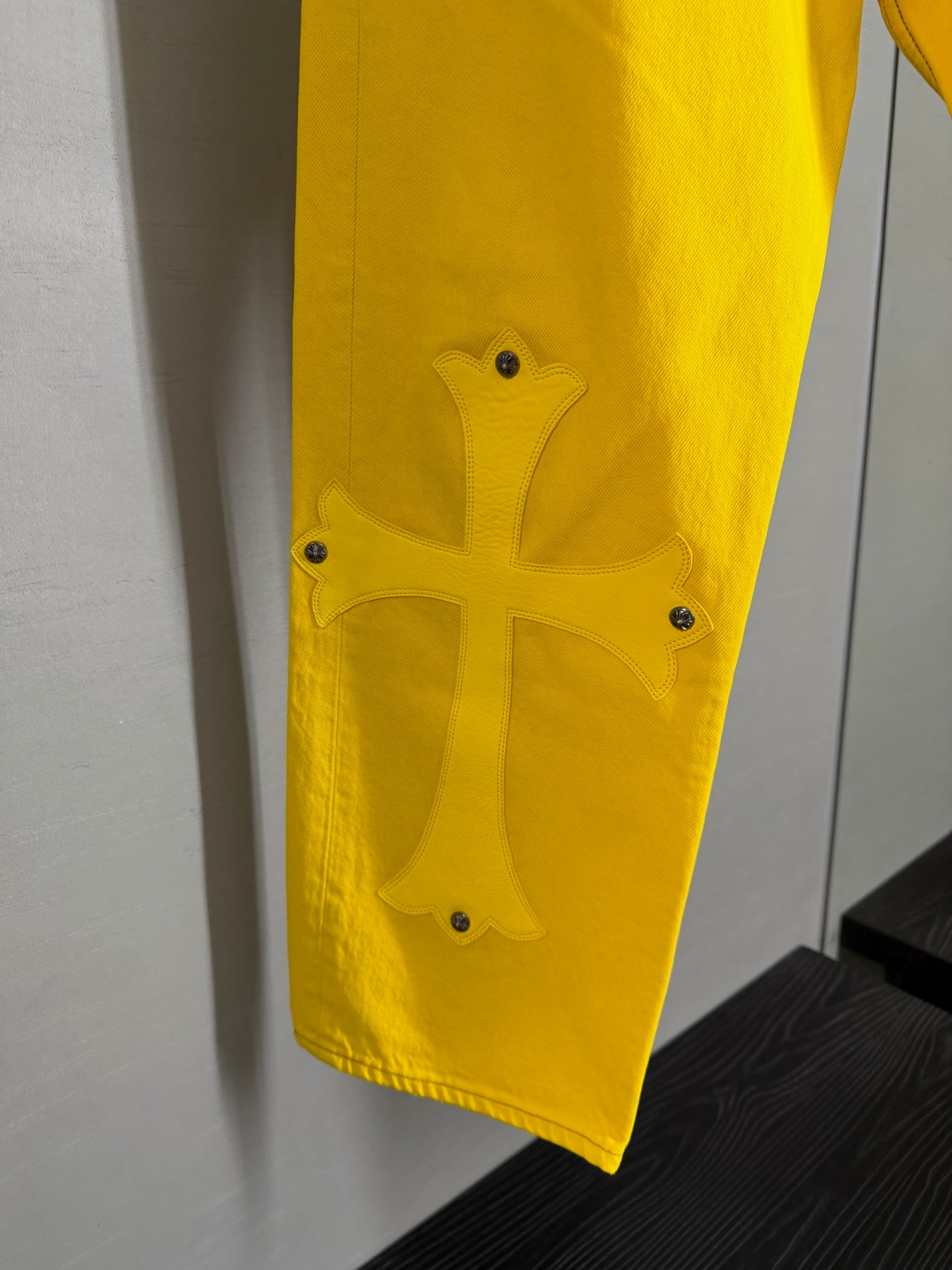 Chrome Hearts Paris Exclusive Cross Patch 501 Jeans
