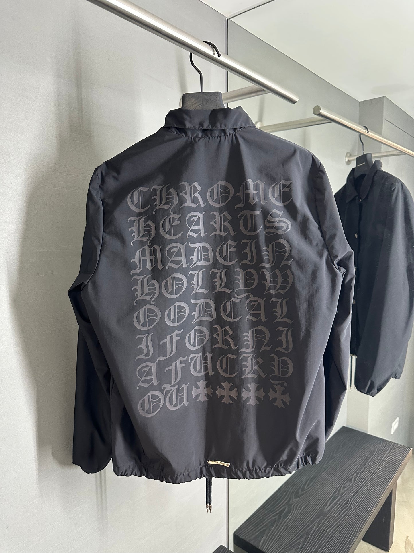 Chrome Hearts Eye Chart Windbreaker Jacket