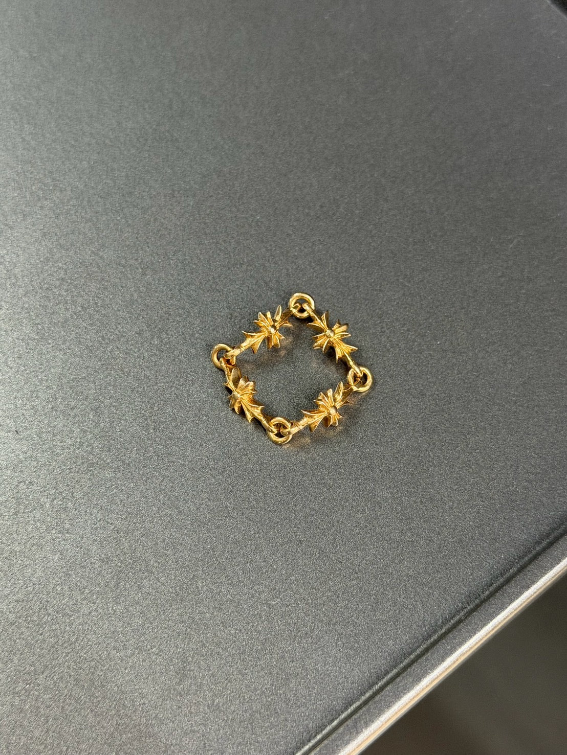 Chrome Hearts 22K Tiny E Ring