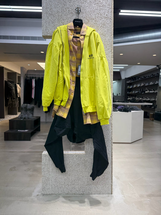 Balenciaga Unity Sports Icon Layered Zip-up Hoodie
