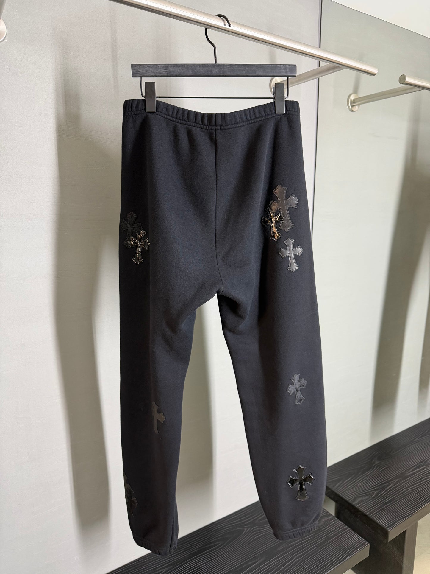 Chrome Hearts Cross Patch Sweatpants