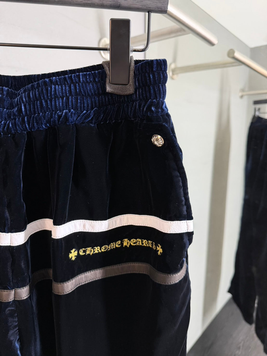 Chrome Hearts So It Goes Velour Track Pants