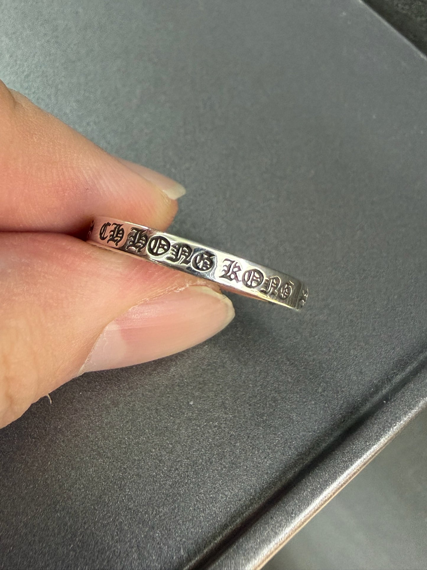 Chrome Hearts 3mm Spacer ‘Hong Kong’ Exclusive Ring