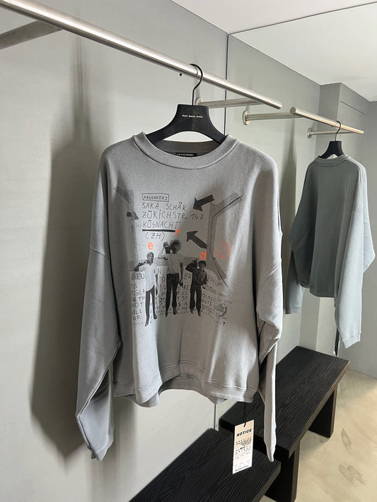 Enfants Riches Deprimes Faded Graphic Sweatshirt