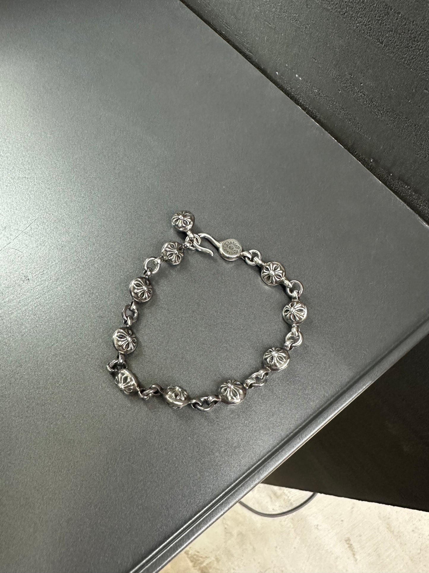 Chrome Hearts Cross Ball Bracelet