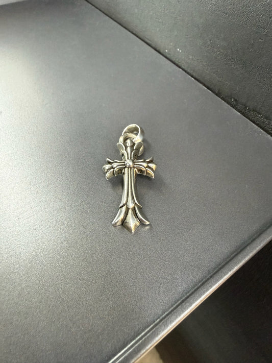 Chrome Hearts DBL Cross Pendant