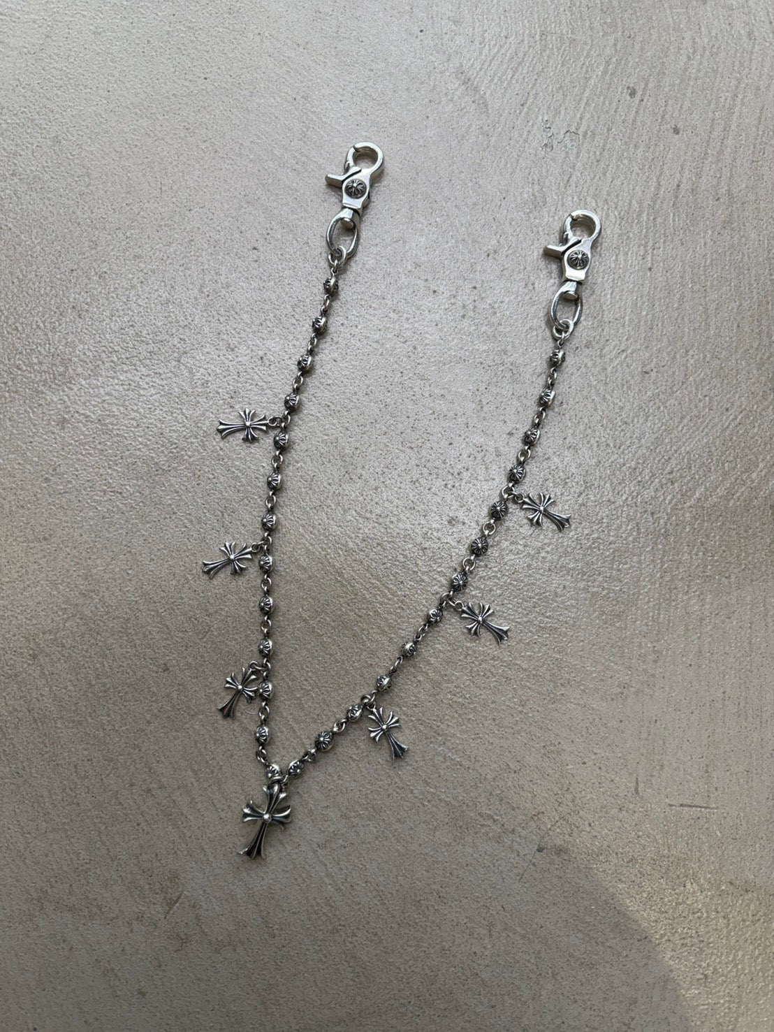 Chrome Hearts CH Cross Ball Wallet Chain