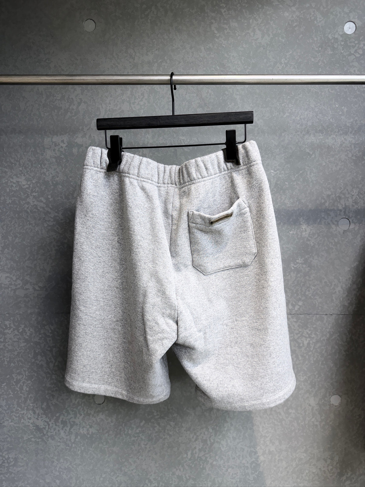 Chrome Hearts Paper Jam Leather Patch Sweat Shorts