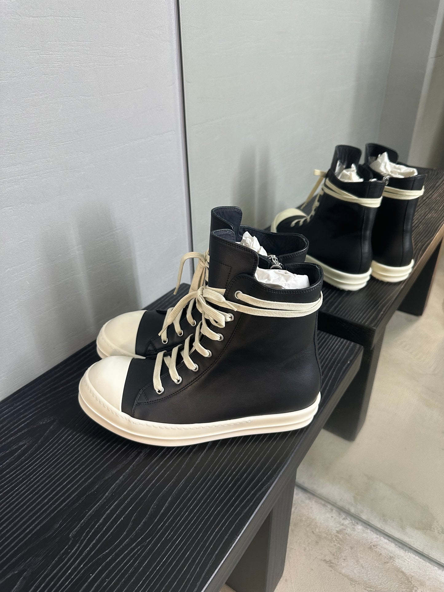 Rick Owens Ramones High-top Sneakers