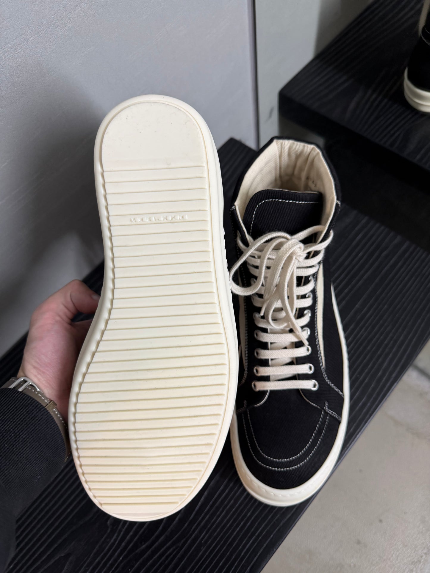 Rick Owens DRKSHDW Vintage High Sneakers