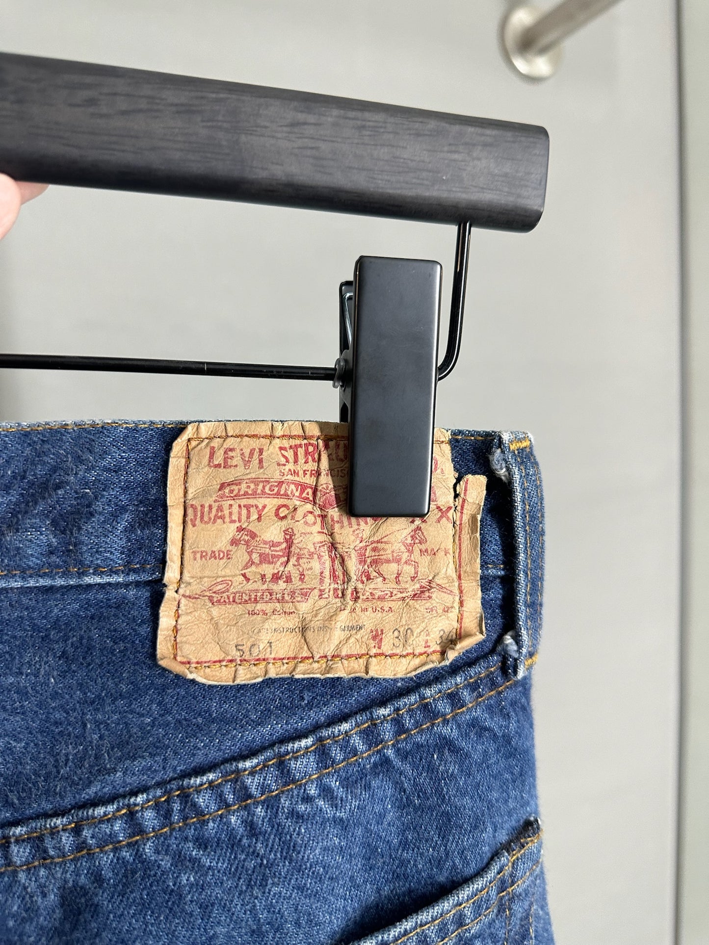 Chrome Hearts x Levi’s Cross Patch Jeans