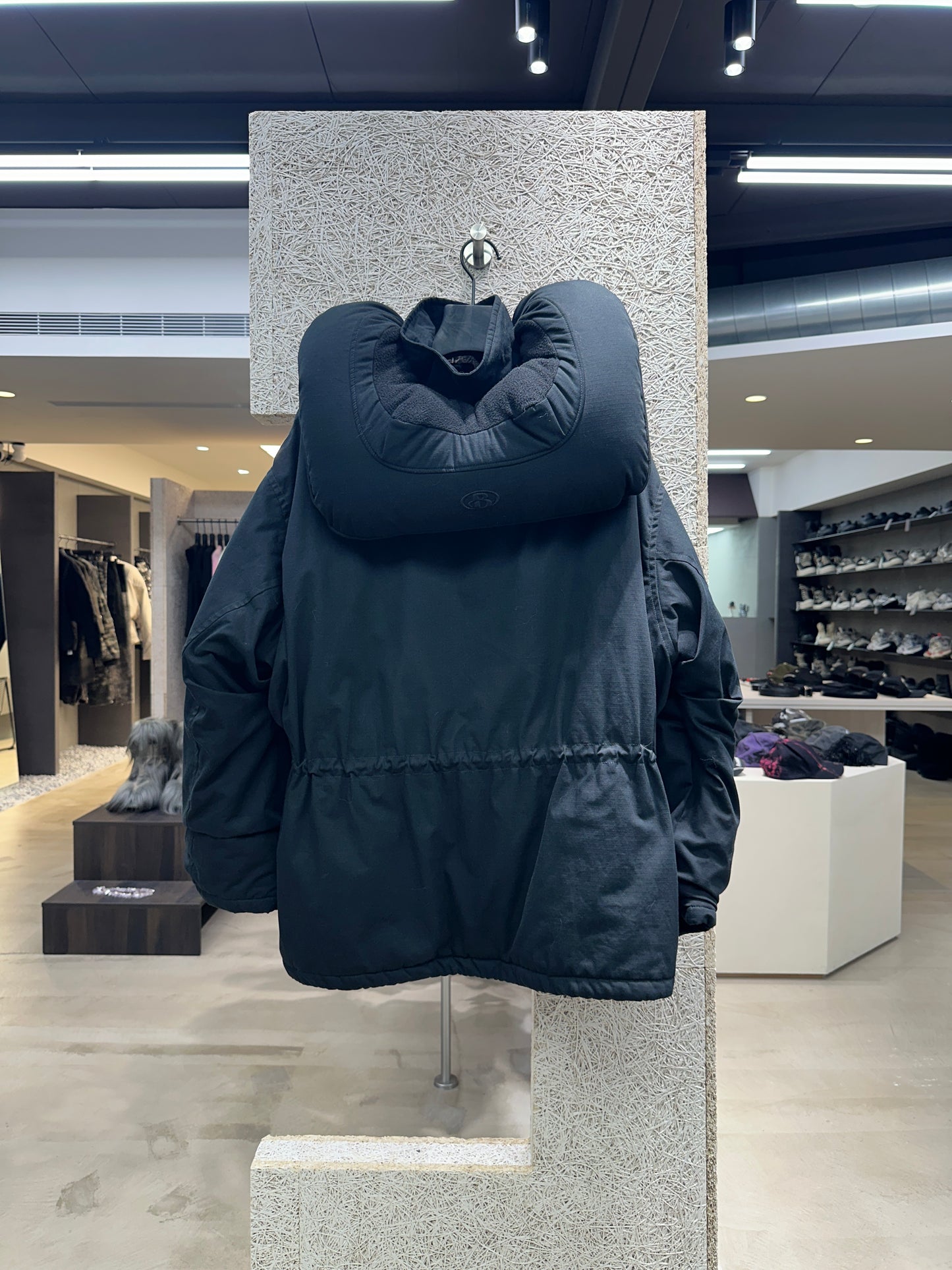 Balenciaga Detachable Pillow Parka