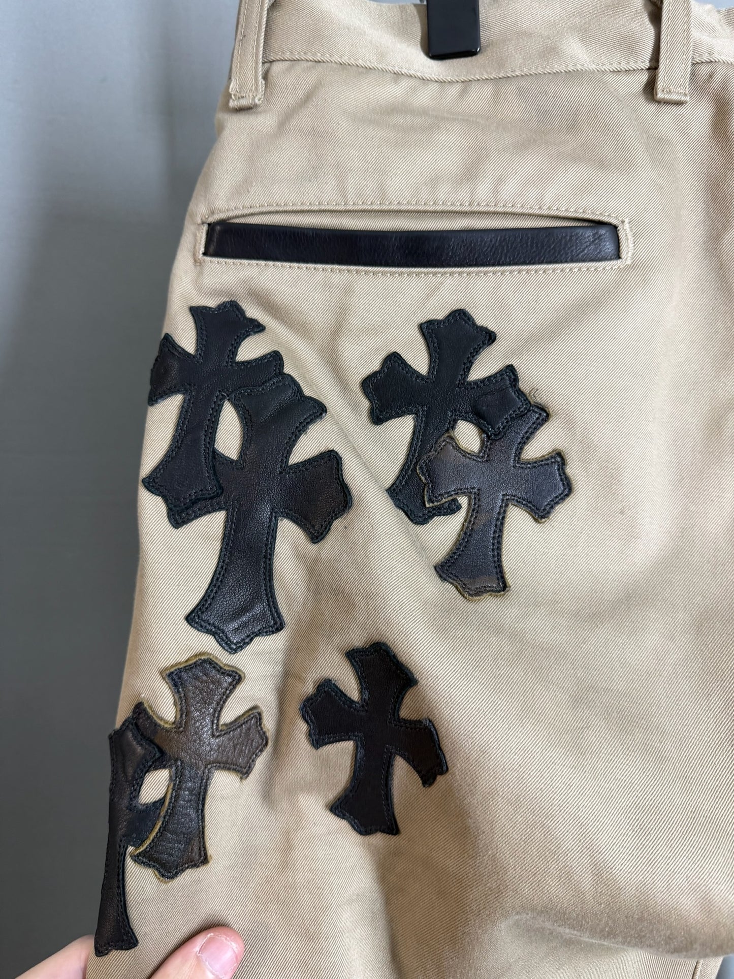 Chrome Hearts Cross Patch Chino Pants
