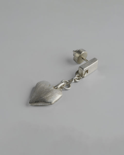 Parts of Four Jazz's Solid Heart Dangle Earring (MA)