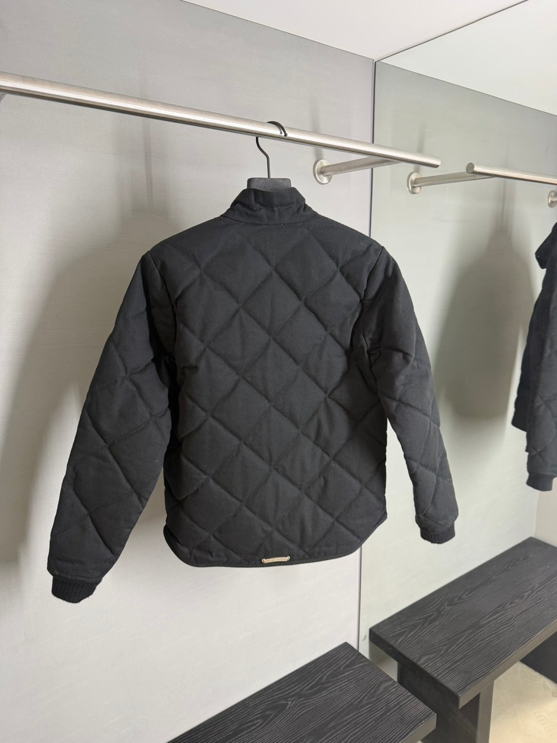 Chrome Hearts Teenage Kicks Quilted Shirt Jacket