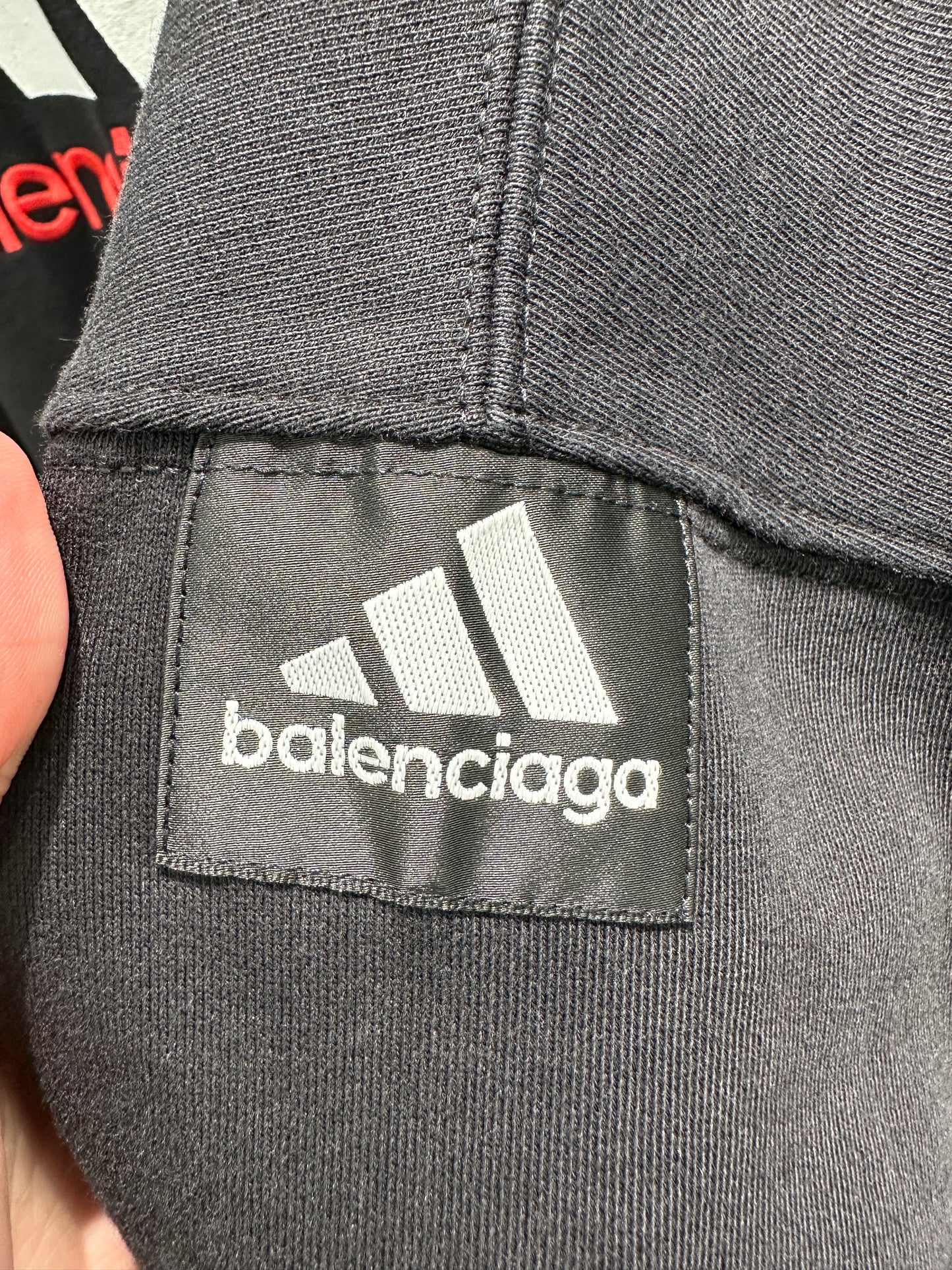 Balenciaga X Adidas Logo Hoodie