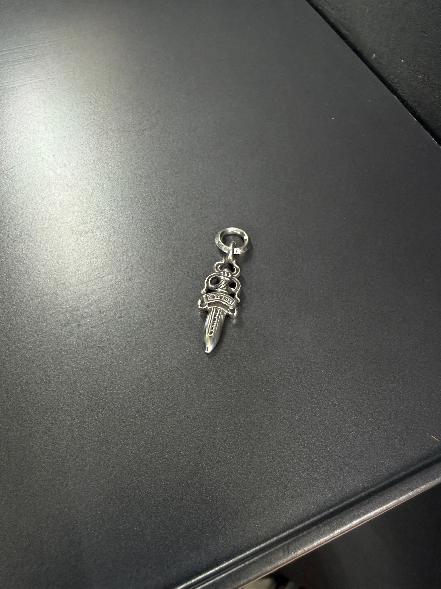 Chrome Hearts Dagger Pendant with Diamonds