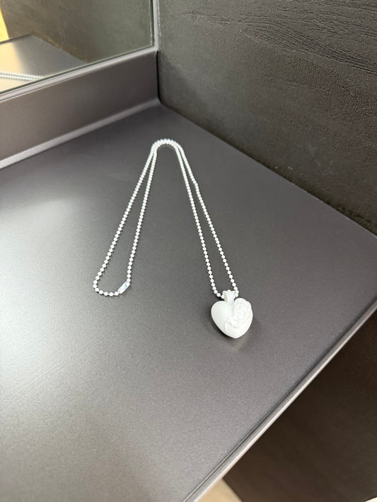 Chrome Hearts Silicone Vine heart Necklace