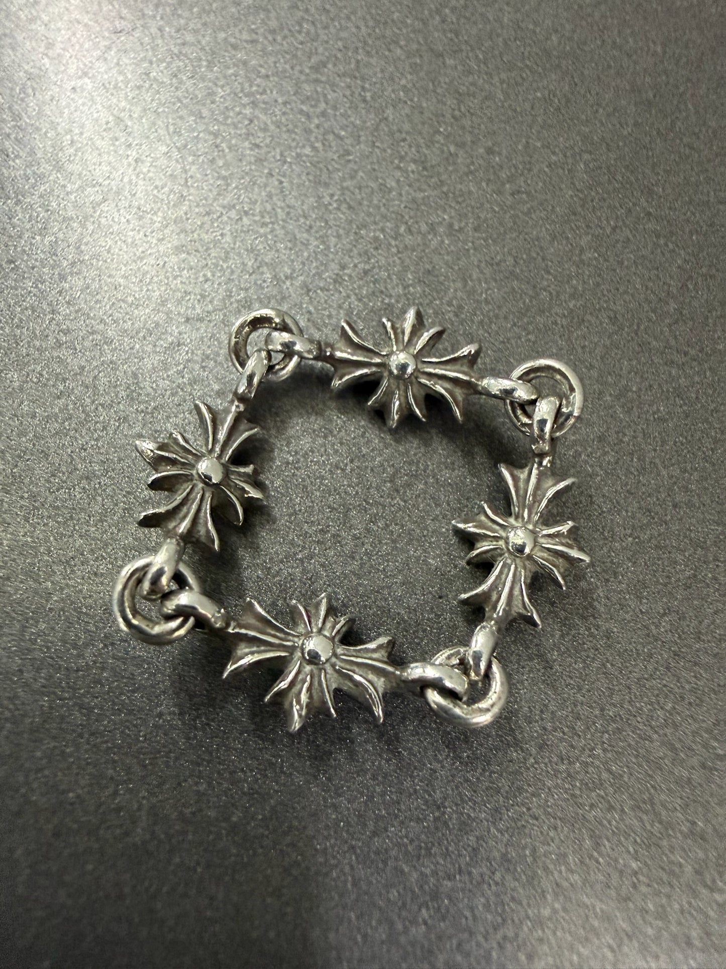 Chrome Hearts Tiny E Cross Ring