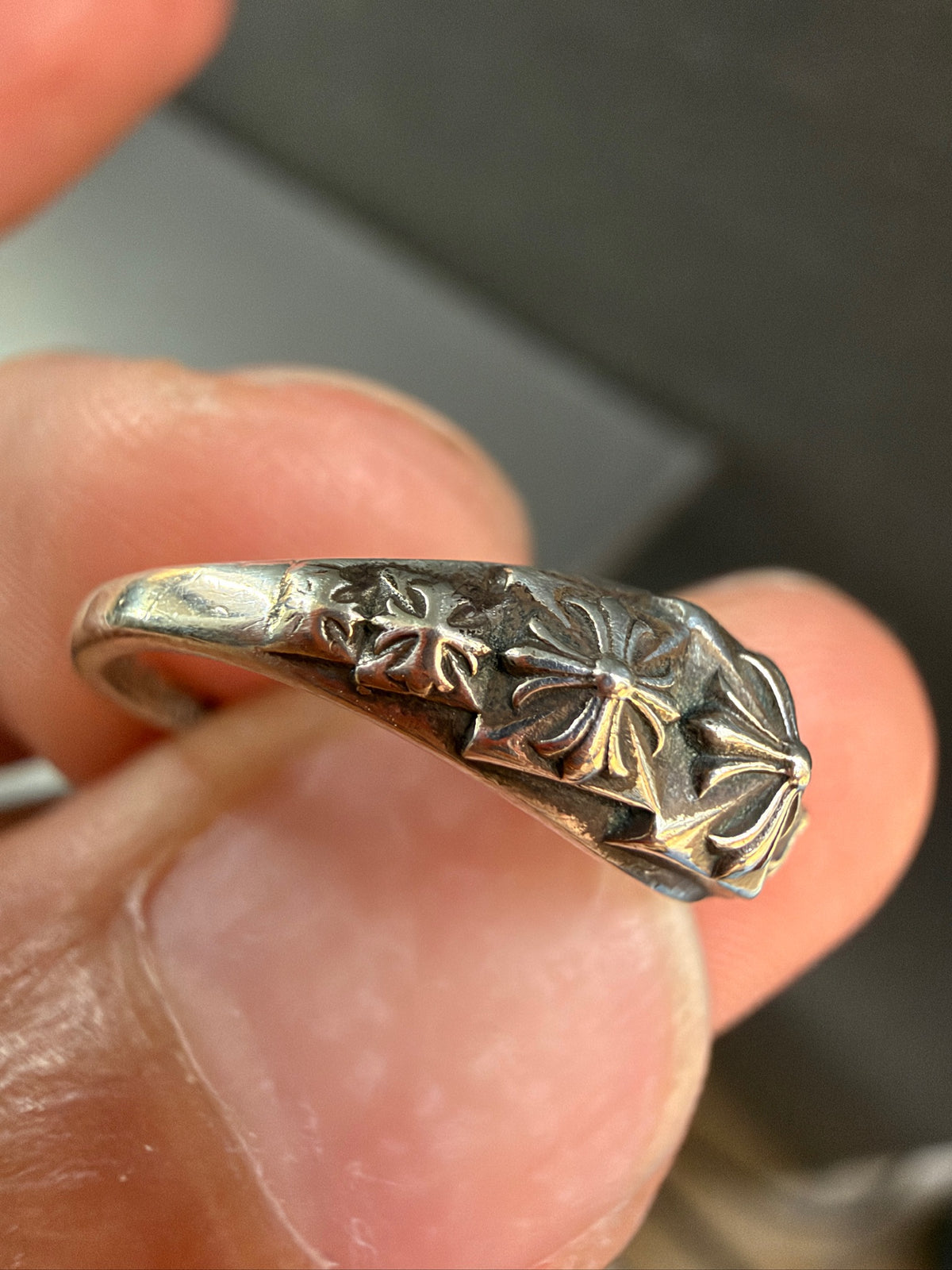 Chrome Hearts Tiny Pyramid Ring