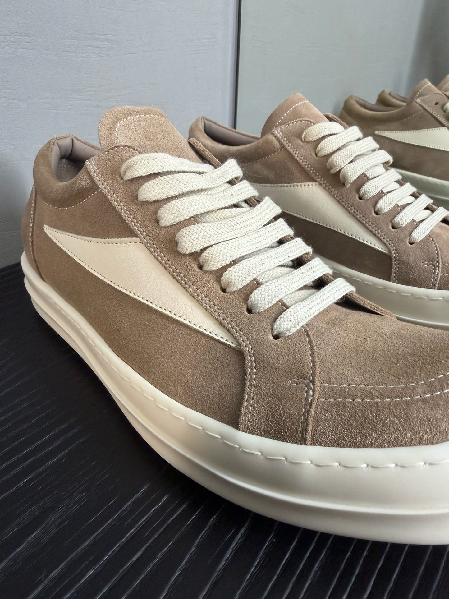 Rick Owens Suede Vintage Sneaks
