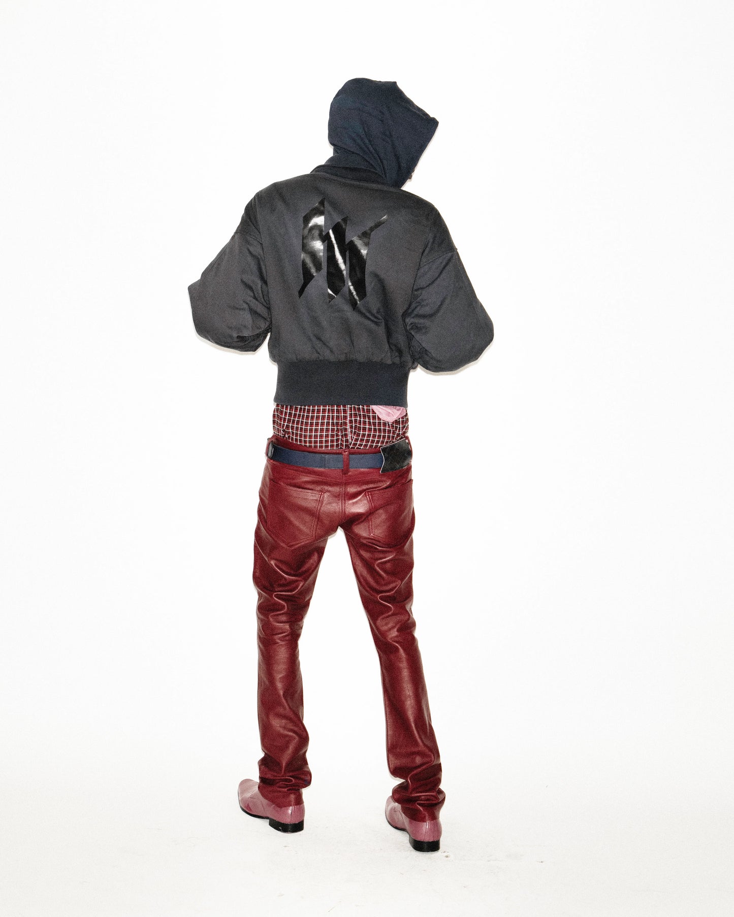 Mowalola Union Jack Bomber