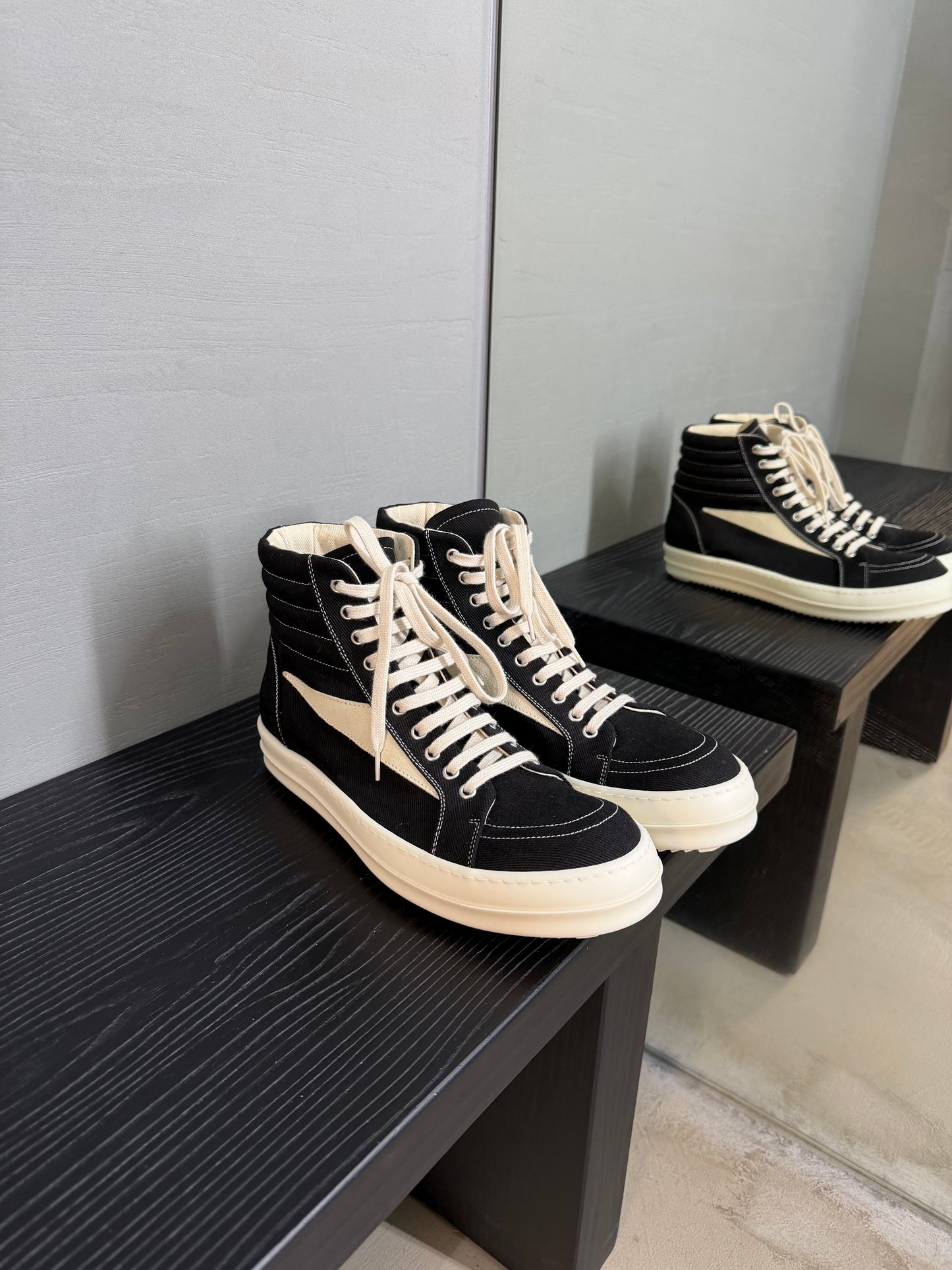 Rick Owens DRKSHDW Vintage High Sneakers