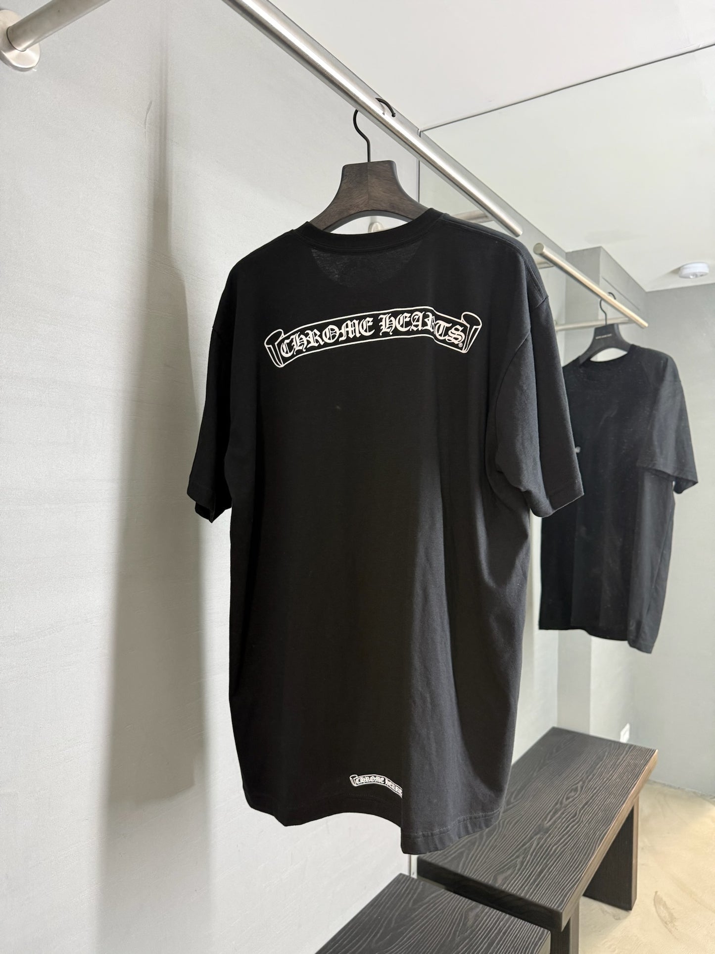 Chrome Hearts Scroll Logo Pocket T-shirt