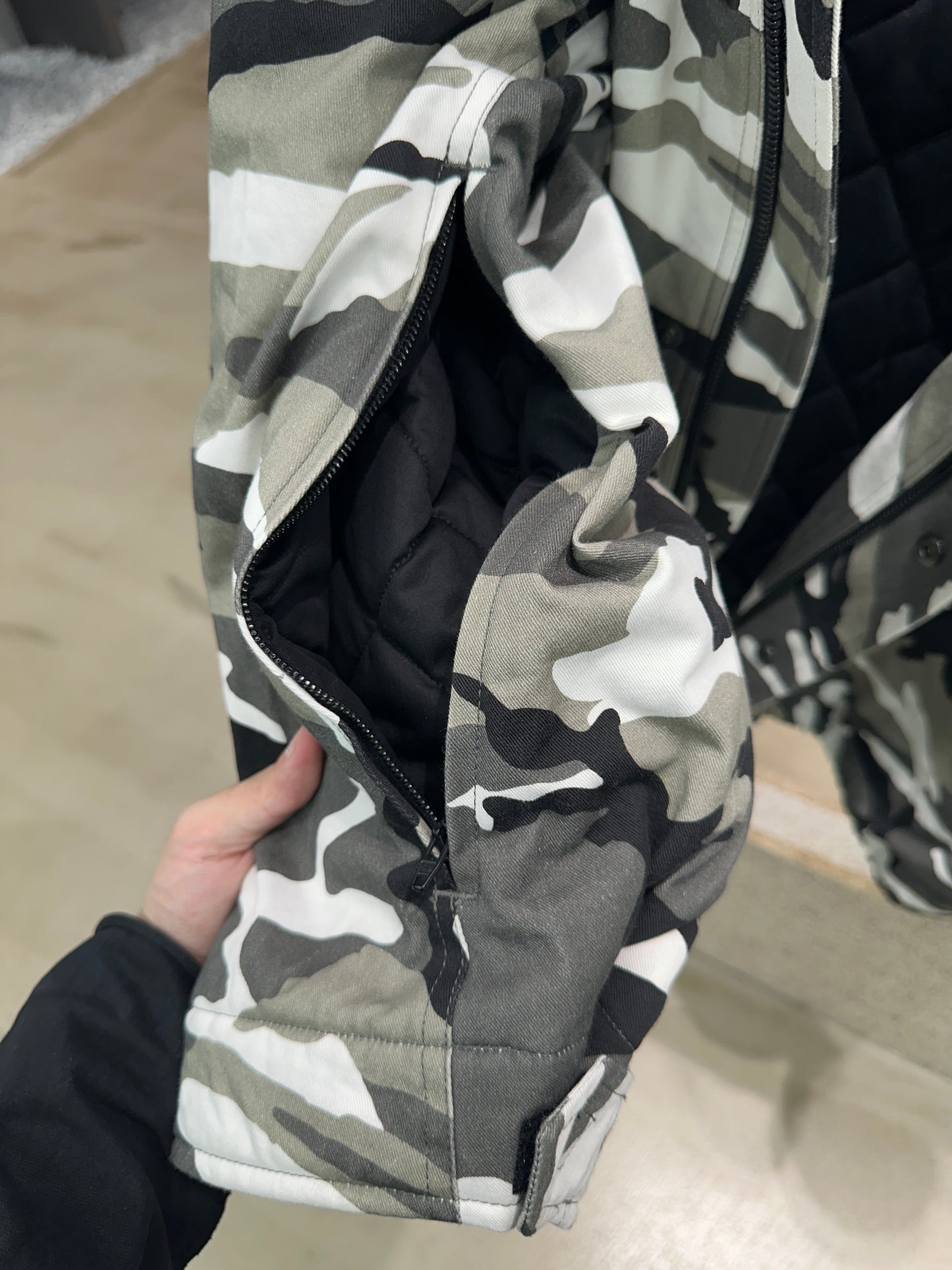 Balenciaga Snow Camo