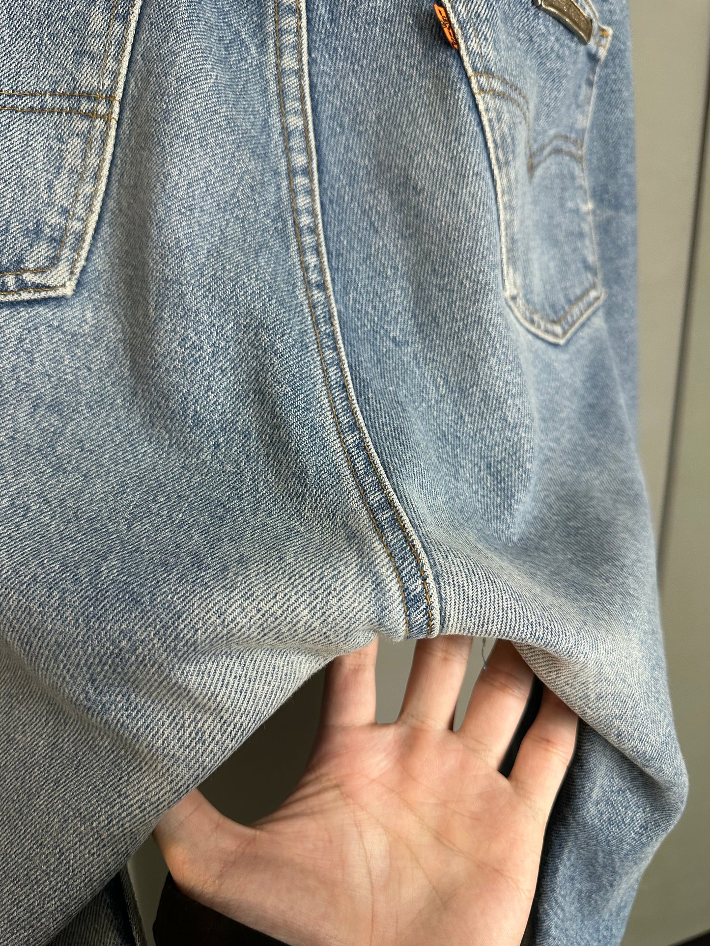 Chrome Hearts Levi’s 505 Cross Patch Jeans