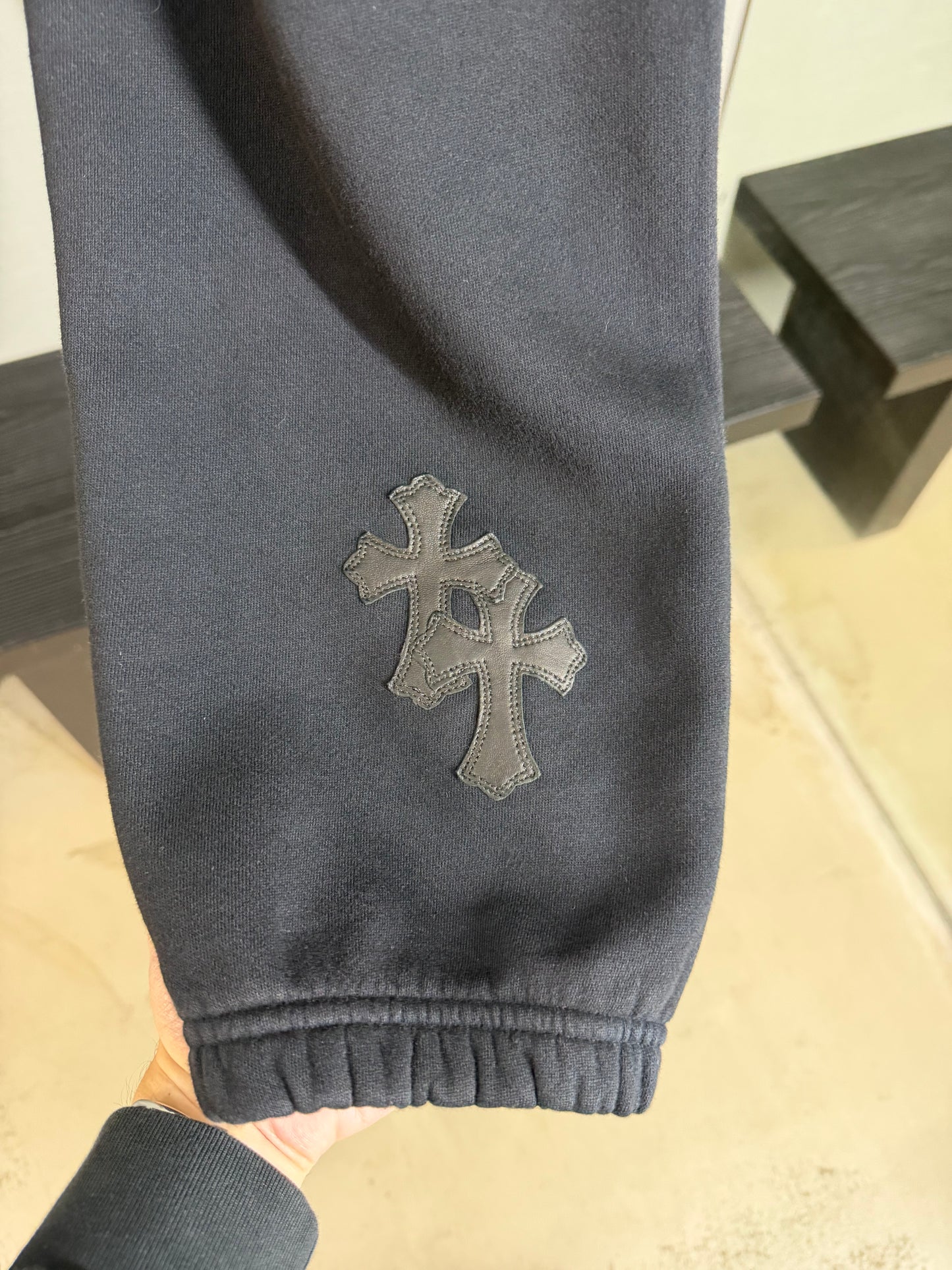 Chrome Hearts Cross Patch Sweatpants