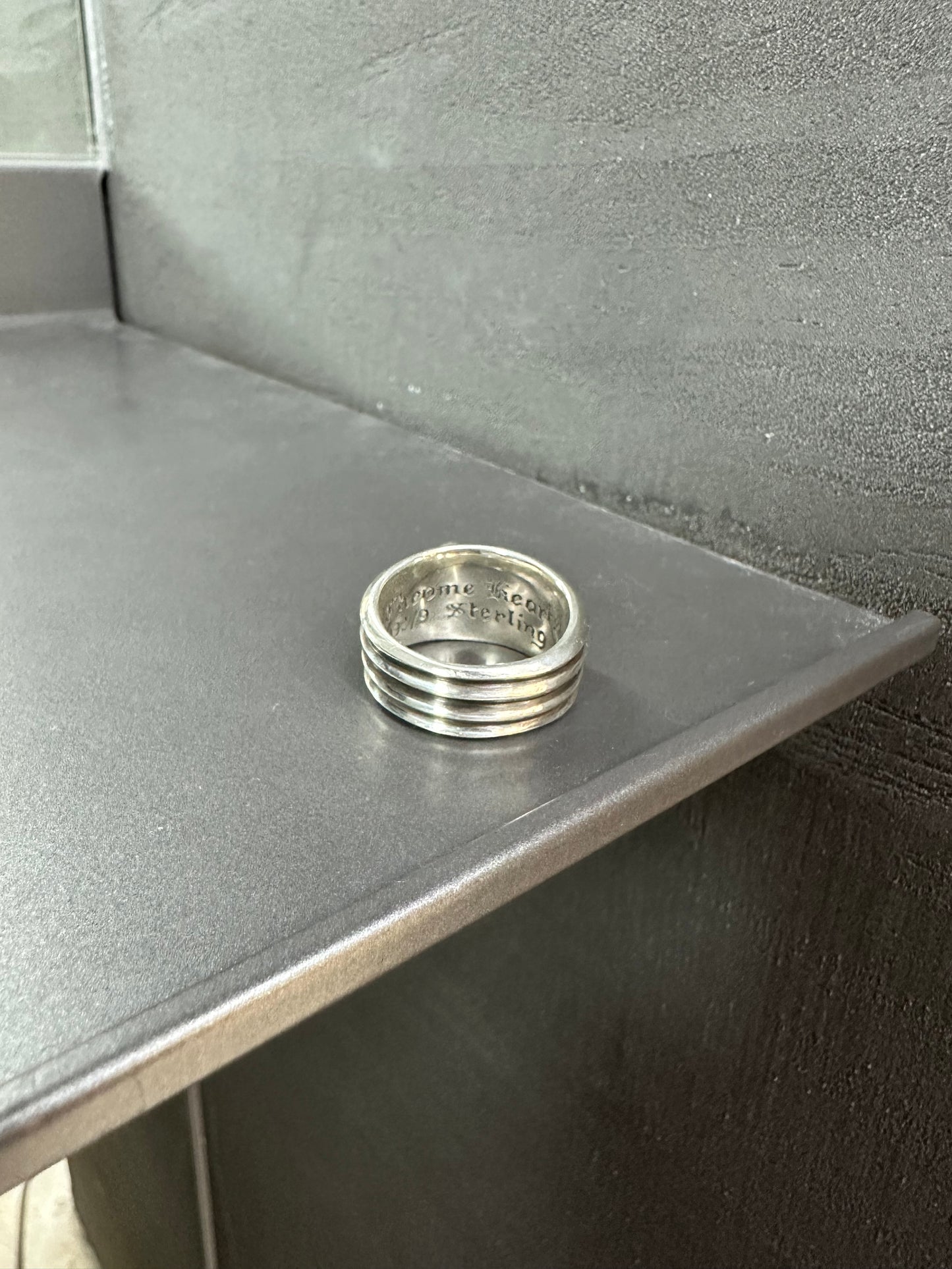 Chrome Hearts Dagger Ring with Diamonds