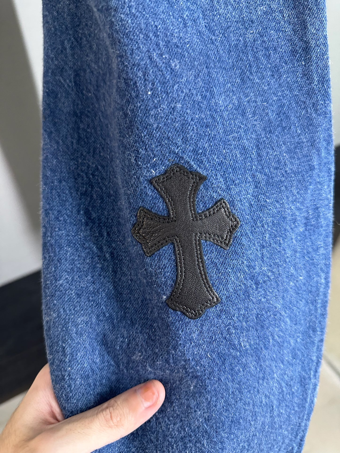 Chrome Hearts x Levi’s Cross Patch Jeans