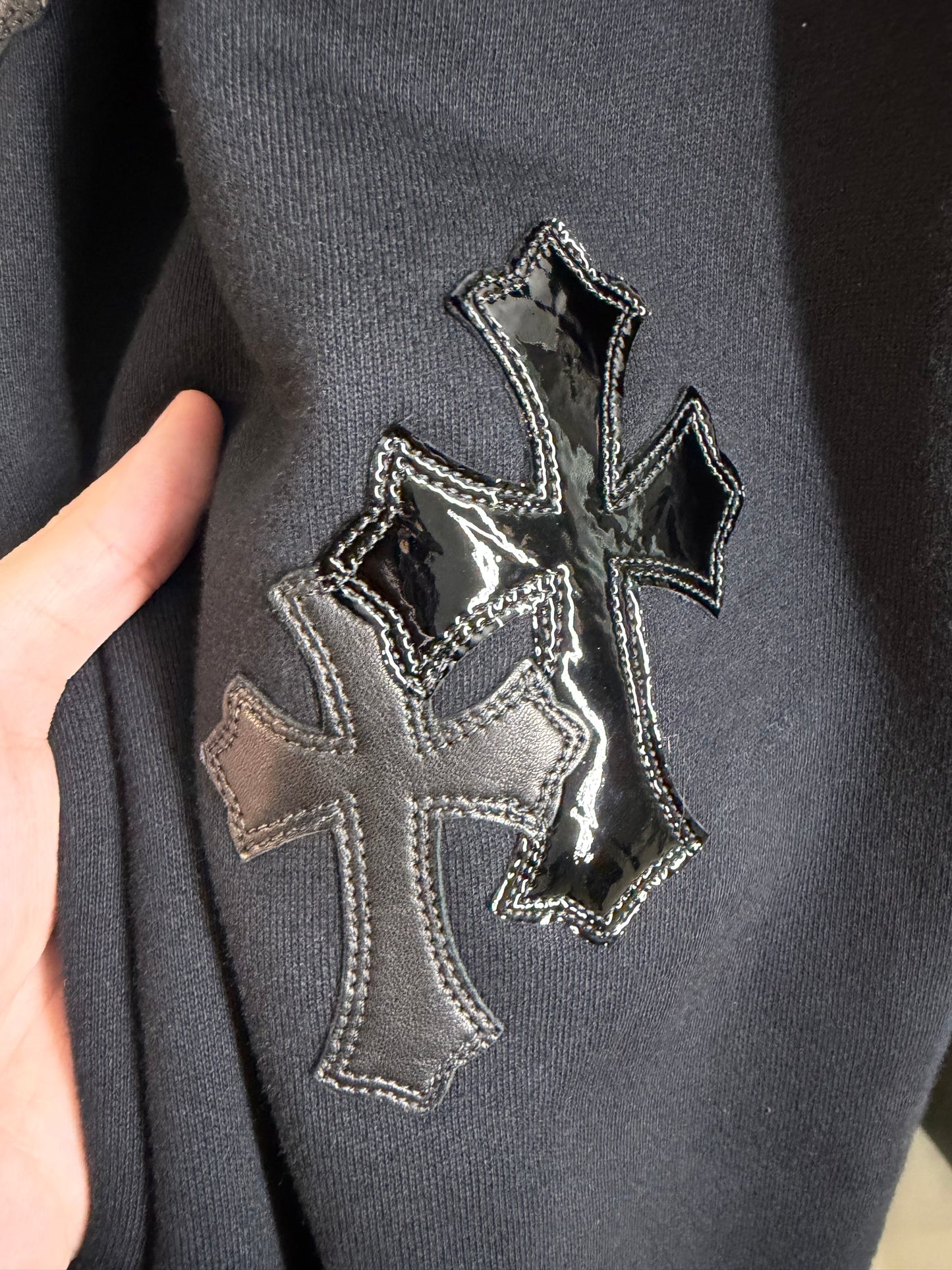 Chrome Hearts Cross Patch Sweatpants