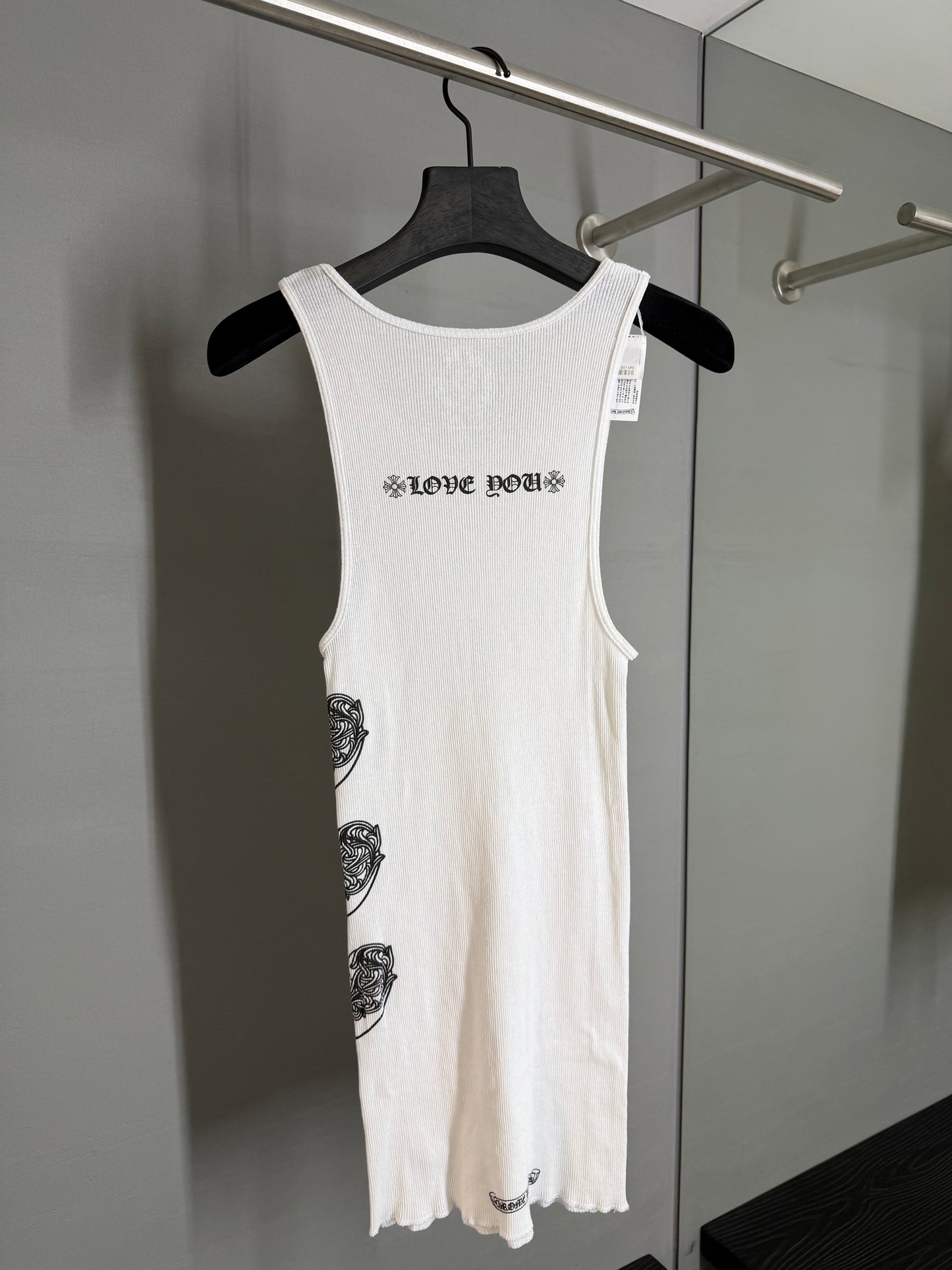 Chrome Hearts ‘Love You’ Vine Heart Tank Top