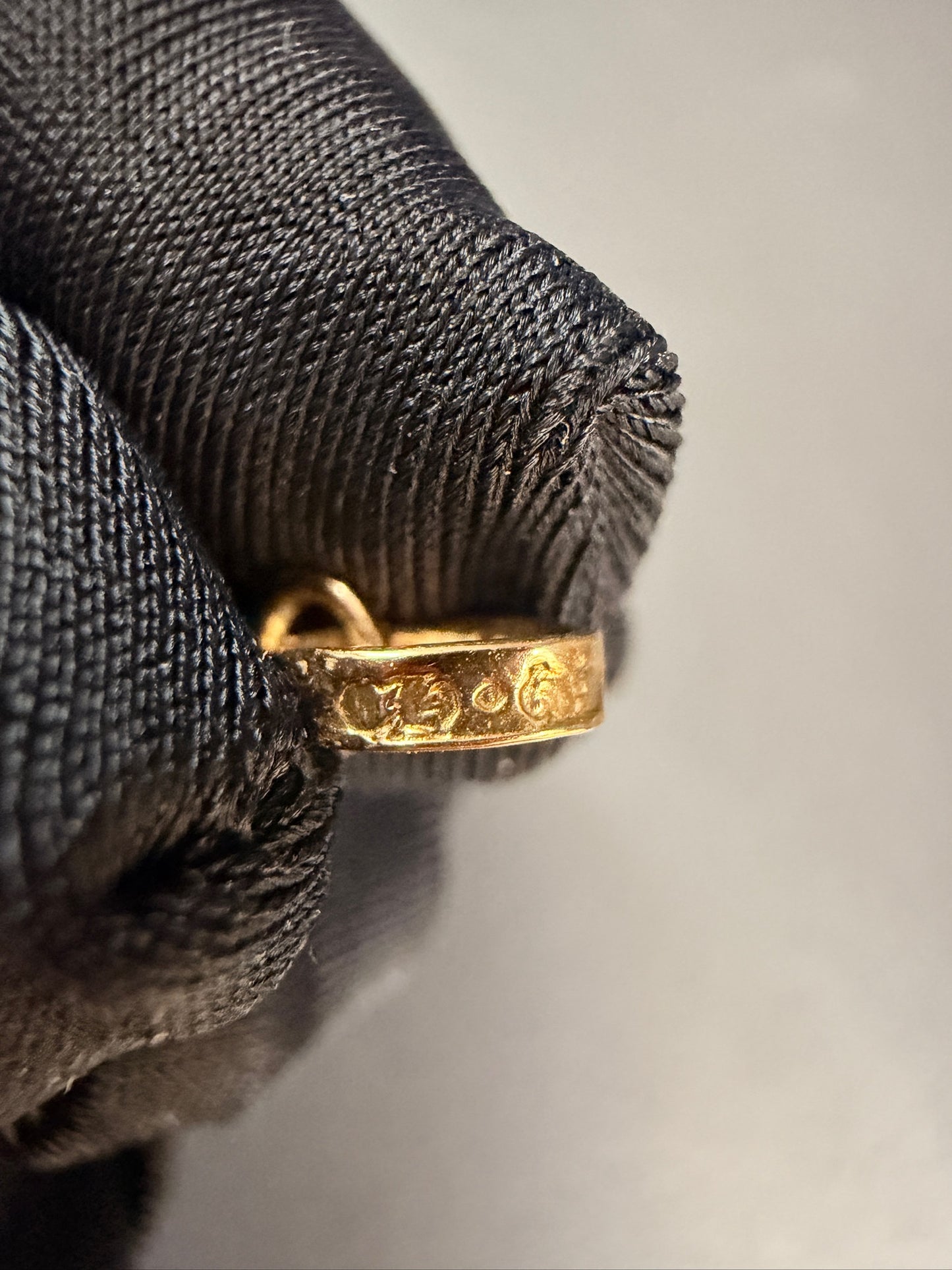 Chrome Hearts 22k BBF Babyfat Pendant