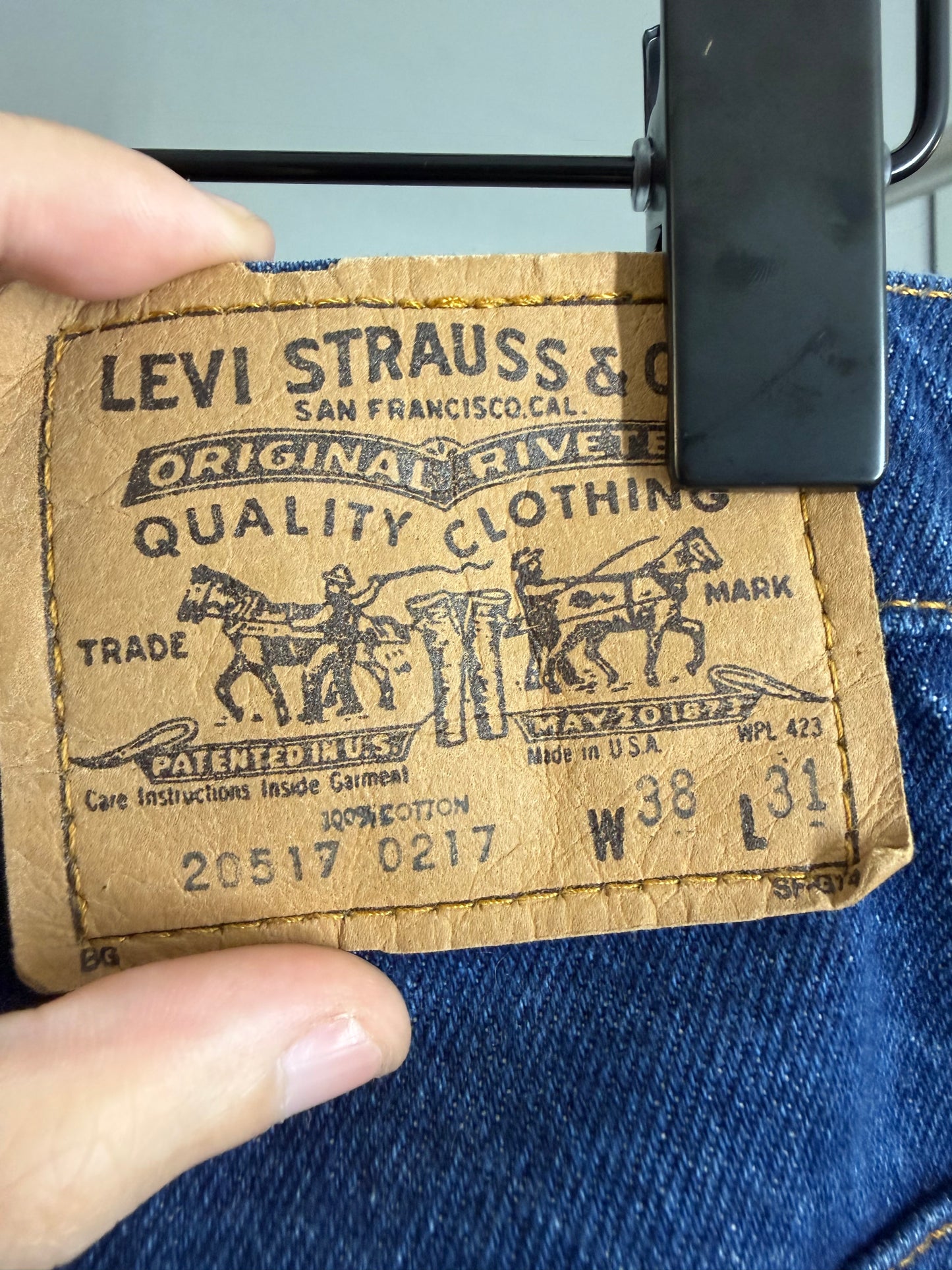 Chrome Hearts Cross Patch 517 Jeans