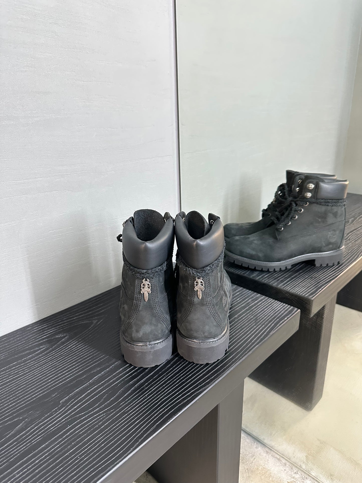Chrome Hearts Timberland 6 Inch Boots