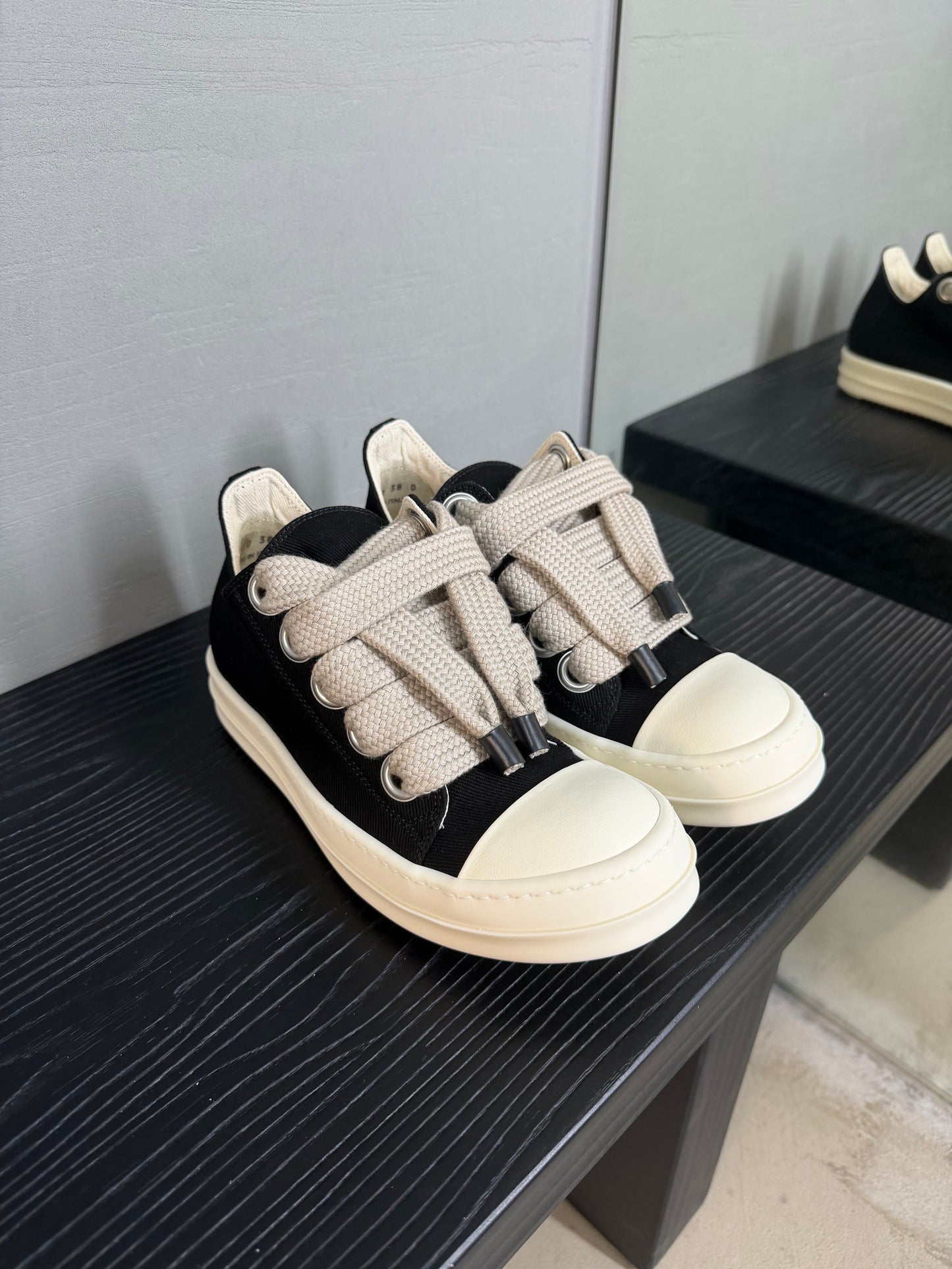 Rick Owens DRKSHDW Jumbolace Ramones Sneaks