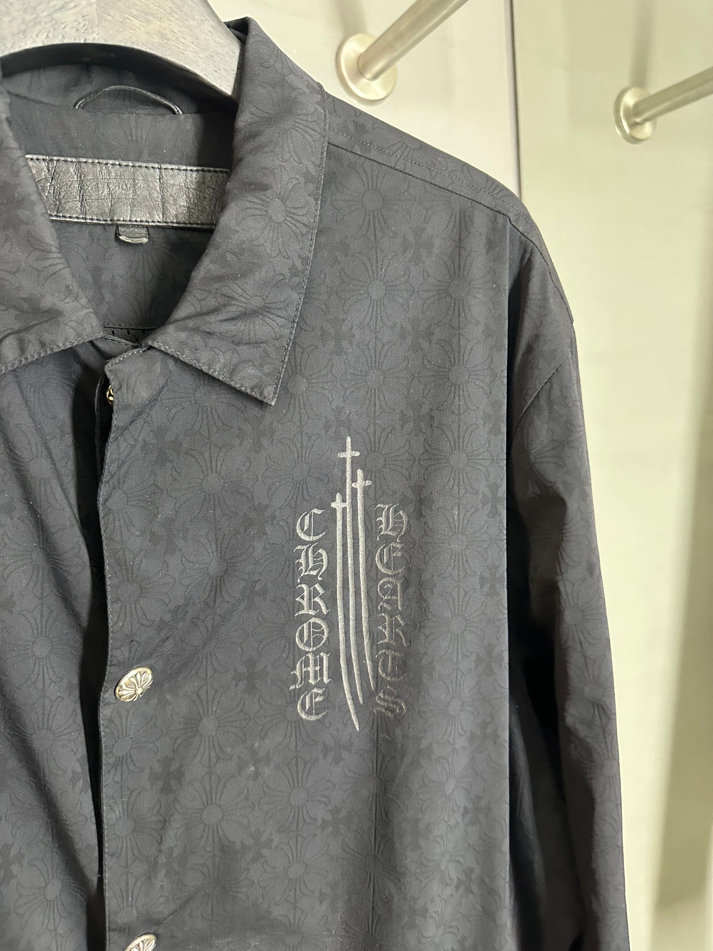 Chrome Hearts Eyechart Windbreaker Jacket