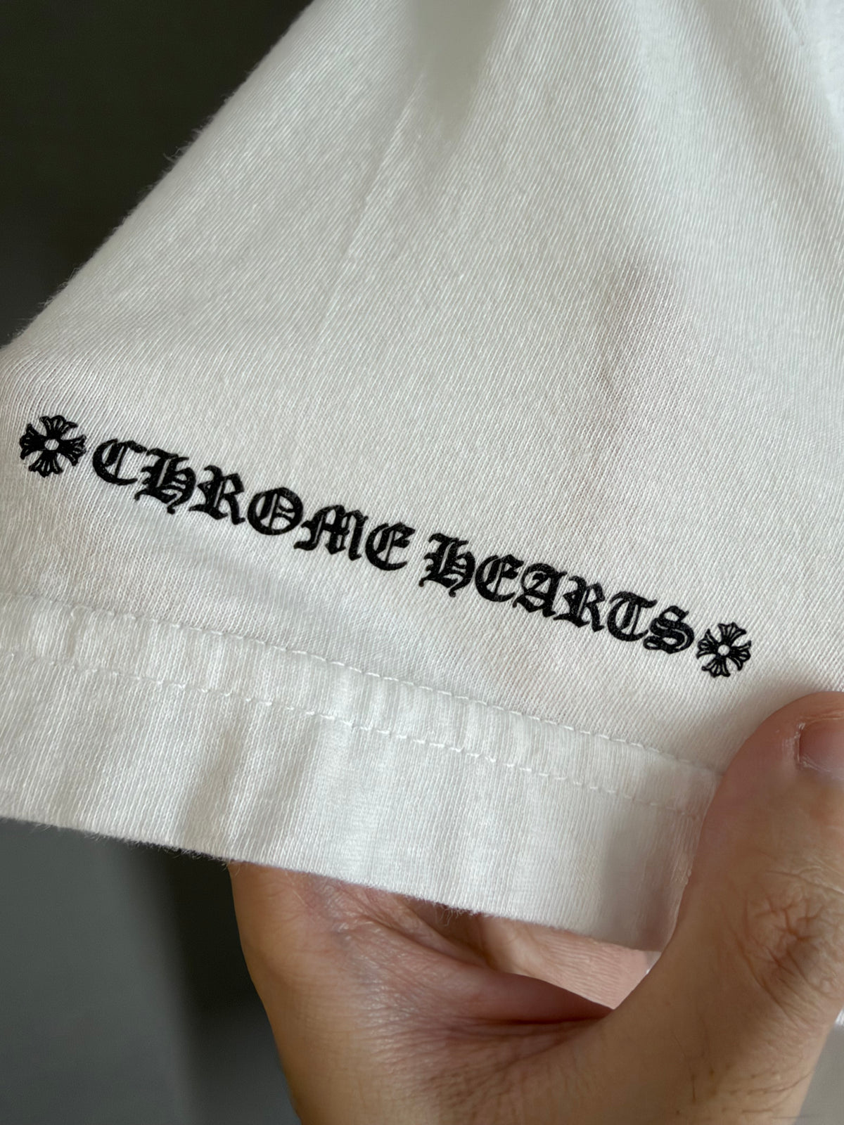 Chrome Hearts Neck Logo T-Shirt
